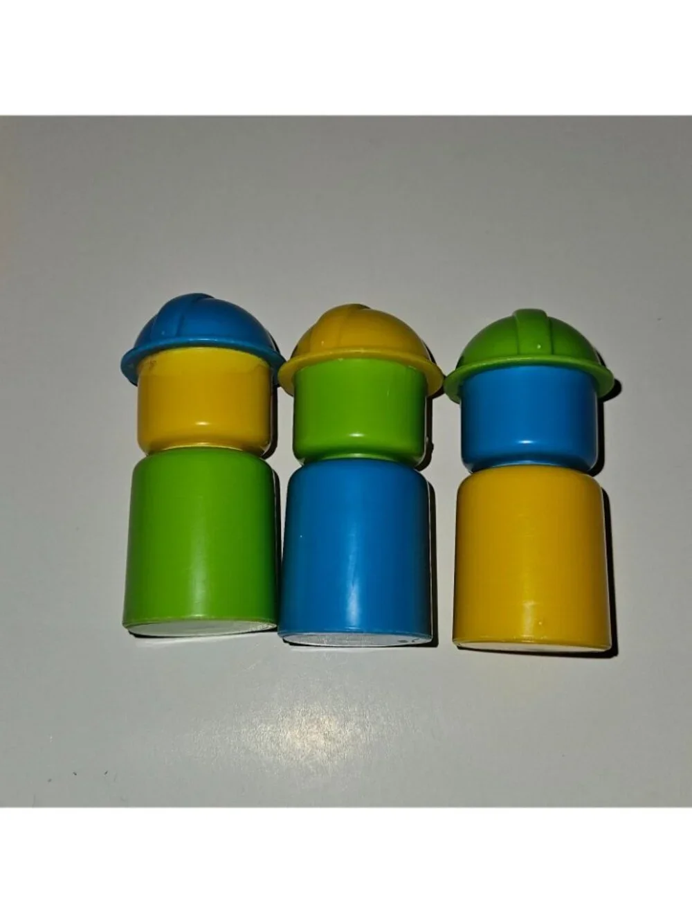 3 VTG Fun Time Toys Emergency Vehicle Figures Lot Ambulance Police Car Firetruck